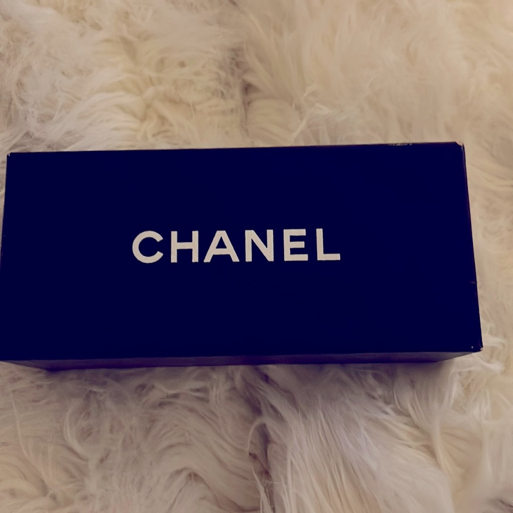 Authentic Chanel sunglasses Box and booklet